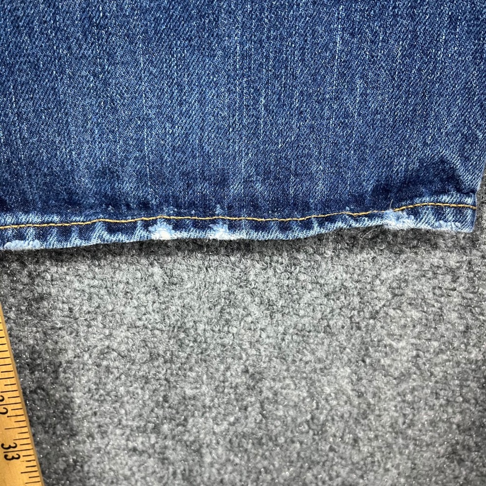 American Eagle Straight Leg Jeans Mens 29x30 Blue Medium Wash Denim Mid Rise - Picture 5 of 10